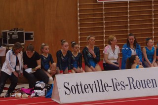 Album photos des 1/2 finales des championnats de France GAF par équipe à Sotteville Lès Rouen le 01 et 02/04/2017